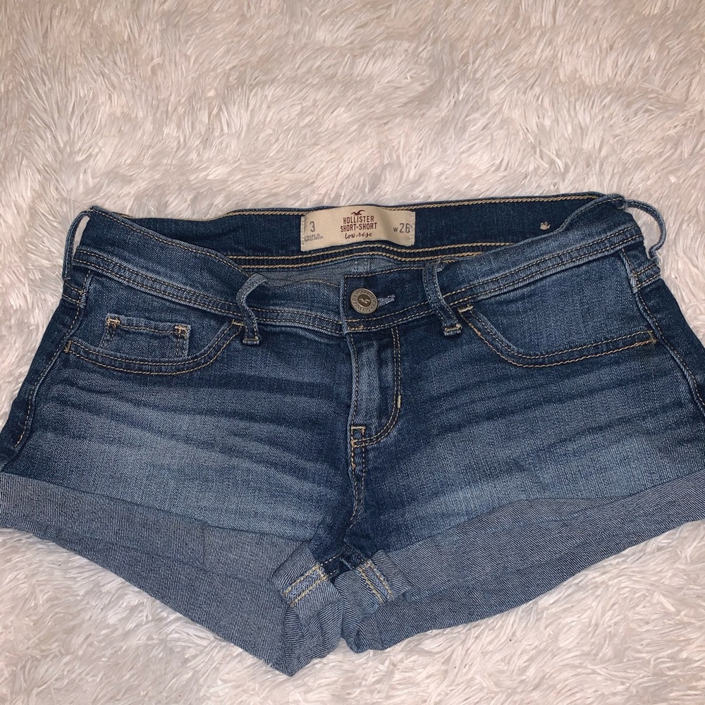 Hollister jean shorts